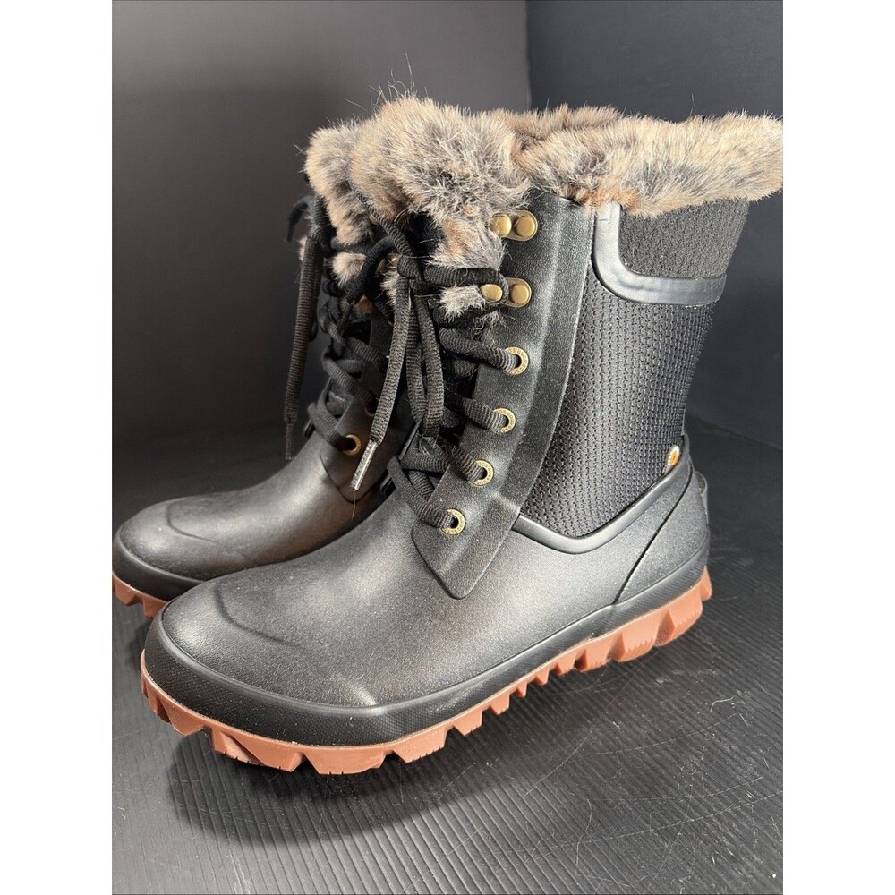 Bogs Arcata Trek Winter Boot Black - Women's Sz 8